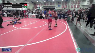 131 lbs Rr Rnd 3 - Kole Knoke, Sallisaw Takedown Club vs Boaz Senge, Team Tulsa Wrestling Club