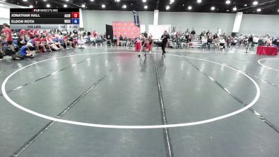 100 lbs Jonathan Hall, Team Alabama vs Eldon Roth, Wisconsin