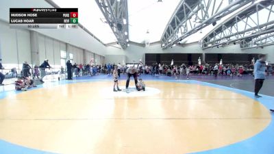 50 lbs Rr Rnd 8 - Hudson Hose, Pursuit Wrestling Academy vs Lucas Hoar, Revival White K-3