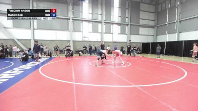 190 lbs Cons. Semis - Beckim Nason, South Bellevue Wrestling Club vs Mason Lee, Washington