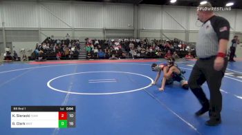 100 lbs Rr Rnd 1 - Keagan Sieracki, Team Texas 14U vs Garrett Clark, Best Trained USA 14U