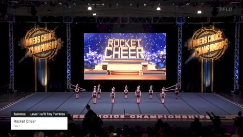 Rocket Cheer - Day 1 [2024 Twinkles Level 1 w/R Tiny Twinkles] 2024 Winner's Choice Championships - Mohegan Sun