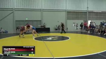 180 lbs Placement Matches (8 Team) - Ella Rejman, Illinois vs Taylor Knox, Colorado