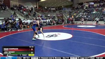 6A 132 lbs Semifinal - Isaac Chapracki, Rogers vs Joey Woody, Fayetteville