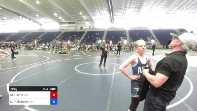 95 kg Rr Rnd 3 - Mace Harris, Norwood vs Carson Pulkrabek, Horizon