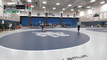141 lbs 3rd Place Match - Caleb Chaves, Chadron State vs Joseph Airola, Nebraska-Kearney