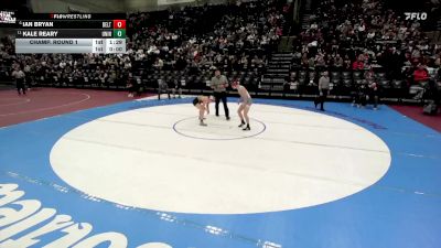 3A 132 lbs Champ. Round 1 - Kale Reary, Union vs Ian Bryan, Delta