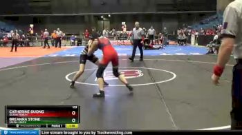 109 lbs Champ. Round 1 - Catherine Duong, Olathe-North vs Breanna Stone, Salina-South