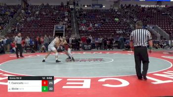 170 lbs Consolation - Ty Csencsits, Saucon Valley Hs vs Jared Blobe, Notre Dame Hs - Green Pond