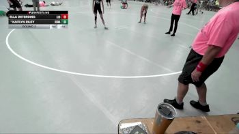 94-104 lbs Round 3 - Kaitlyn Riley, P3 Warrior Wrestling Academy vs Ella Deterding, Sparta Junior Bulldogs