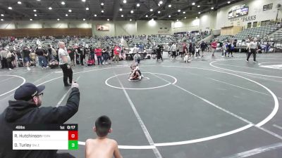 46 lbs Consi Of 8 #1 - Ryker Hutchinson, Fernley Wrestling Club vs Dallas Turley, Salem Elite Mat Club