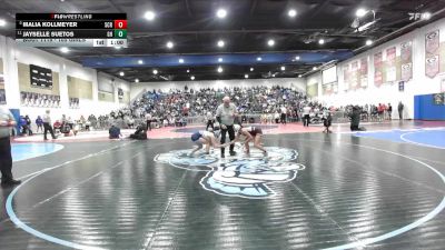 105 Girls Cons. Semi - Malia Kollmeyer, Scripps Ranch vs Jayselle Suetos, Granite Hills