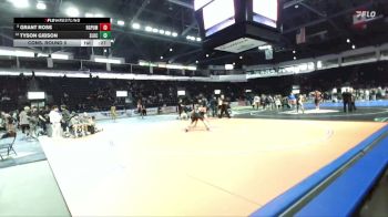 144 lbs Cons. Round 5 - Tyson Gibson, Southlake Carroll vs Grant Rose, Rogers (Puyallup)