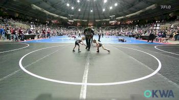 37 lbs 7th Place - Kimber Russell, Salina Wrestling Club vs Aeryn Jackson, Locust Grove Youth Wrestling