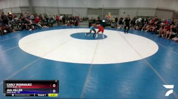 106 lbs Semis & 3rd Wb (16 Team) - Carly Rodriguez, Texas Blue vs Ava Miller, Ohio Blue