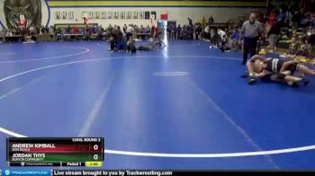 120 lbs Cons. Round 2 - Jordan Thys, Benton Community vs Andrew Kimball, Don Bosco