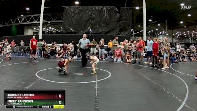 48 lbs Round 4 (8 Team) - Mikey Pannorfi, Elite Squeeze vs Jaxon Churchill, RedNose Wrestling