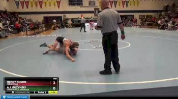 145 lbs Cons. Round 3 - A.J. Buzynski, Cedar Rapids Jefferson vs Henry Koehn, Cedar Falls
