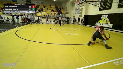 119 lbs Round Of 16 - Coy Sampson, Grove vs Tracker Smith, Salina