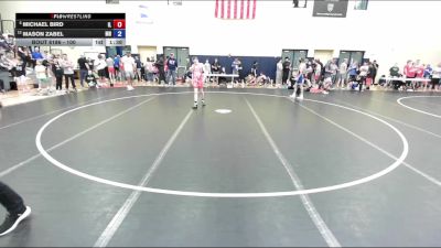 100 lbs Champ. Round 2 - Michael Bird, IL vs Mason Zabel, MN