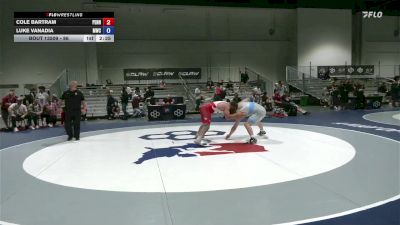 86 lbs Cons. Round 3 - Cole Bartram, Pennsylvania vs Luke Vanadia, Michigan Wrestling Club
