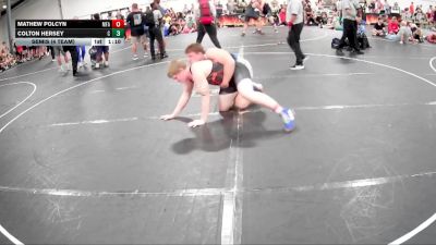 285 lbs Semis (4 Team) - Colton Hersey, Cartel vs Mathew Polcyn, MF Army