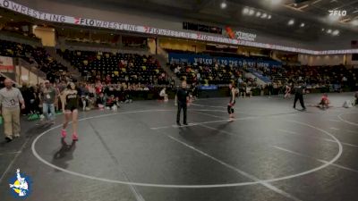 105 lbs Cons. Round 1 - Jade Weiss, DeKalb vs Chloe Scott, Solon