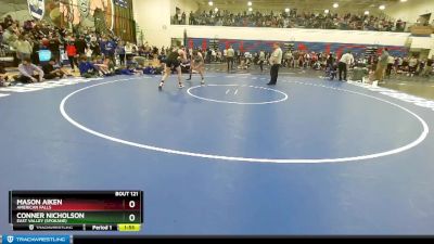 138 lbs Champ. Round 2 - Mason Aiken, American Falls vs Conner Nicholson, East Valley (Spokane)