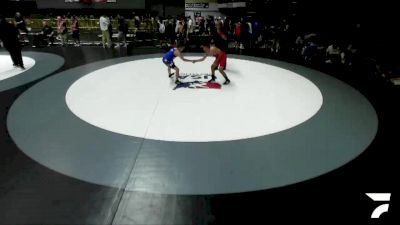 98 lbs Cons. Round 2 - Dominic Varela, The Lions Den Wrestling vs Danil Litvinov, Savage House Wrestling Club