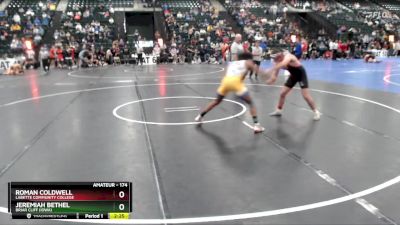 174 lbs Cons. Round 3 - Roman Coldwell, Labette Community College vs Jeremiah Bethel, Briar Cliff (Iowa)