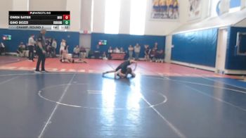 113 lbs Champ. Round 2 - Owen Sater, Morris Community vs Gino Bozzi, Bethlehem Catholic