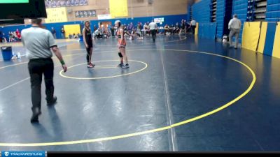 110lbs Cons. Round 2 - Emily Heck, Marysville Pilchuck (Girls) vs Jade Hudson, Centralia (Girls)