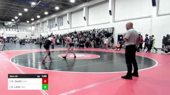 165 lbs Round Of 32 - Henry Zawel, Cheshire vs Gavin Leite, Simsbury