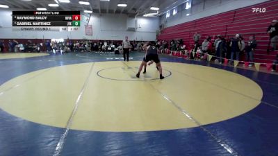 177 lbs Champ. Round 1 - Gabriel Martinez, John F Kennedy vs Raymond Baldy, Hoopa Valley