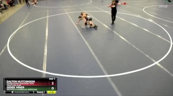 106 lbs Quarterfinal - Derek Miner, Westfield Razorbacks Wrestling vs Dalton Hutchinson, Grand Rapids Screaming Yetis Wrestling Club