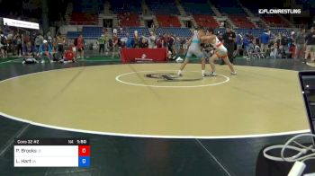 132 lbs Cons 32 #2 - Payton Brooks, Idaho vs Luke Hart, Virginia