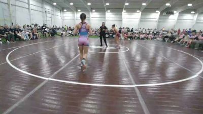 105 lbs Jaclyn Bouzakis, Pennsylvania Blue vs Kimber Drenon, Missouri Blue