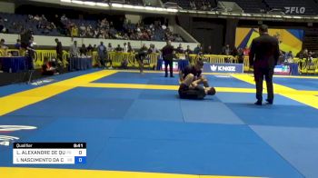 LUCAS ALEXANDRE DE QUEIROZ vs IGOR NASCIMENTO DA COSTA FELIZ 2022 World IBJJF Jiu-Jitsu No-Gi Championship