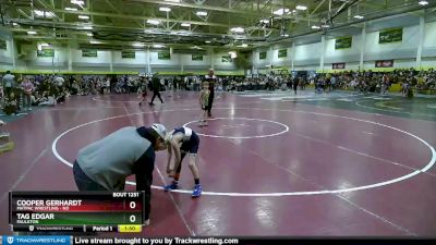 55 lbs Champ. Round 2 - Cooper Gerhardt, MATPAC Wrestling - ND vs Tag Edgar, Faulkton