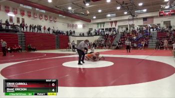 285 lbs Semifinal - Isaac Ericson, Waukon vs Crhis Carroll, Fulton (H.S.)