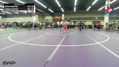 144 lbs Consi Of 4 - Bryce Hampton, 3F Wrestling vs Freddie Hector, Texas