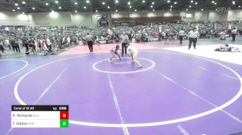 95 lbs Consi Of 16 #2 - Kenneth Richards, Bulldog Wrestling Club vs Troy Dalton, Spring Hills Wrestling