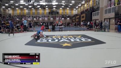 126 lbs Quarterfinal - McCain Hewitt, Moen Wrestling Academy vs Judah Gurwell, Moen Wrestling Academy