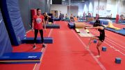 Drilling The Load Position On Yurchenko Vaults