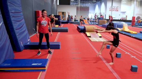 Drilling The Load Position On Yurchenko Vaults