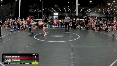 64 lbs Round 5 (8 Team) - Kaiden Galindez, Backyard Brawlers vs Parker Falcone, Full Circle