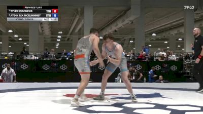 77 lbs Cons. Semis - Tyler Eischens, Tar Heel Wrestling/NYAC vs Aydin Rix McElhinney, NYAC/NMU