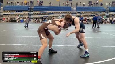 175 lbs Semifinal - Nick Haughey, Gilman School vs Nate Furgeson, Landon School