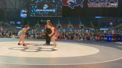 130 lbs Champ. Rd Of 128 - Mia Collins, NY vs Alina Wackerman, MO