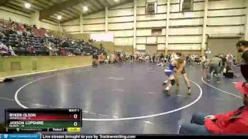 150 lbs Finals (2 Team) - Ryker Olson, Spanish Fork vs Jaxson Lopshire, Beaver